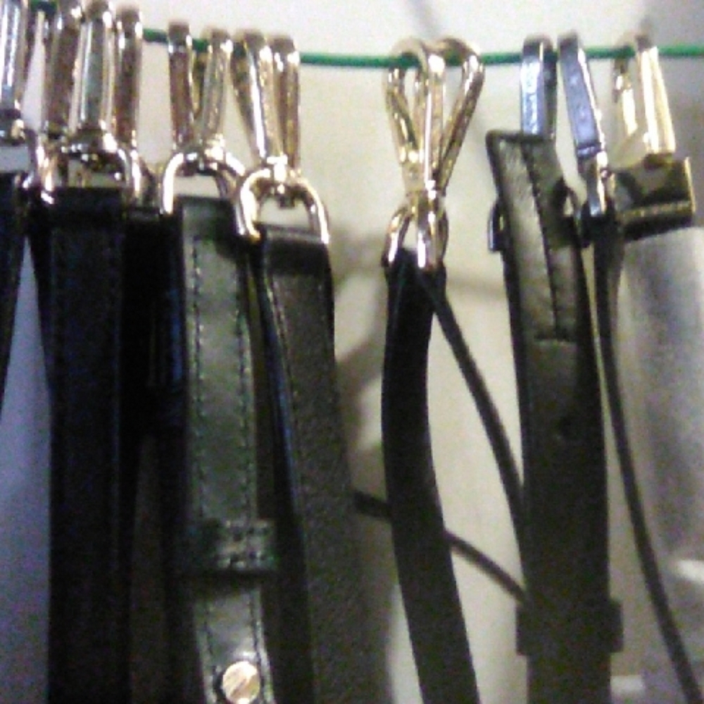 7 Michael Kors Black and Gold Women's Purse Straps